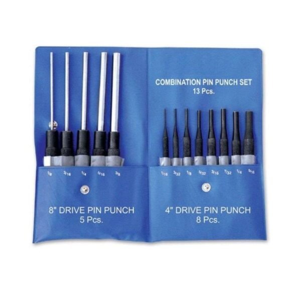 COMBINATION PIN PUNCH SET OF 13PC