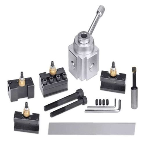 MINI QUICK CHANGE TOOL POST HOLDER SET -ALUMINIUM