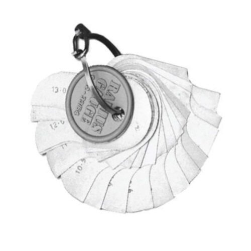 Ring Type Radius Gauge